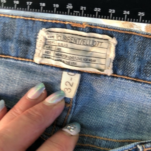 Current & Elliot size 32 jeans leopard print jeans straight skinny - Picture 4 of 15